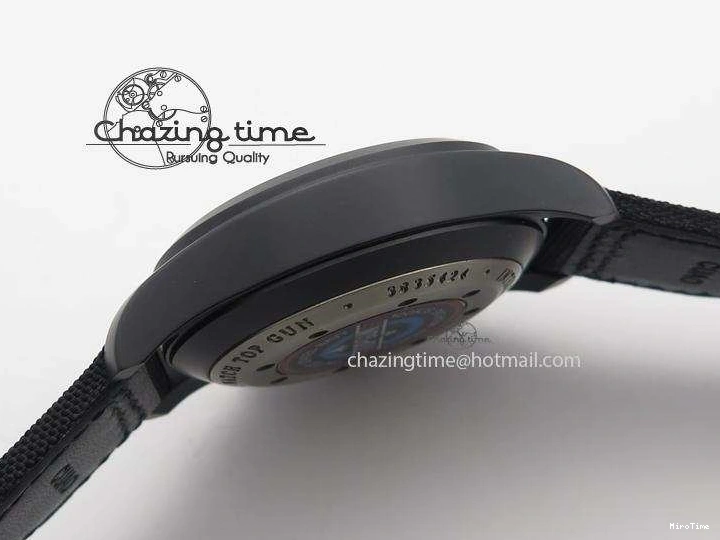 MIROTIME 0404 Comfortable Pilot Chrono IW388003 Real Ceramic ZF 1:1 Best Edition On Black Nylon Strap A 7322